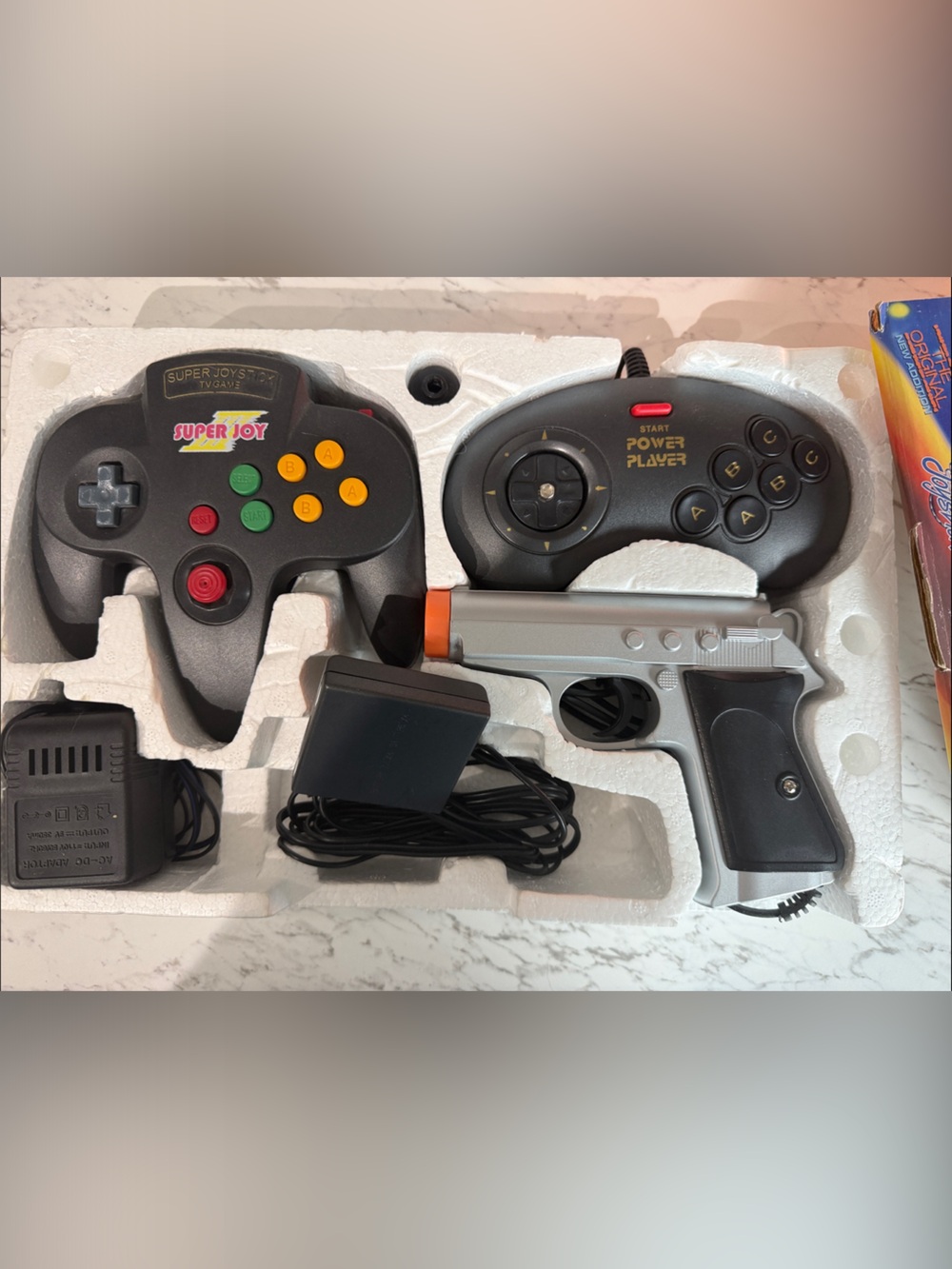 Vintage The Original New Addition Power Player Super Joystick & Power Gun Game